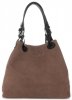 Kožené kabelka shopper bag Vittoria Gotti zemitá V90047CH